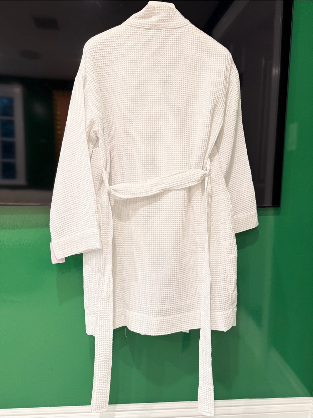 White Waffle Robe + sleeper - Picture 5 of 13